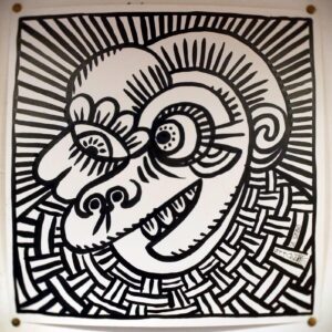 Planche originale Le SINGE