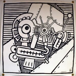 Planche originale R-MONIKA