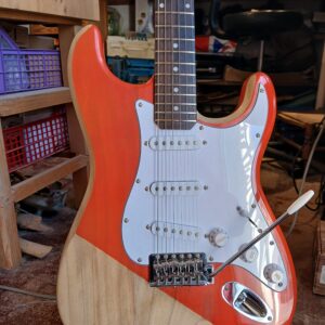 Guitare électrique "Battave"